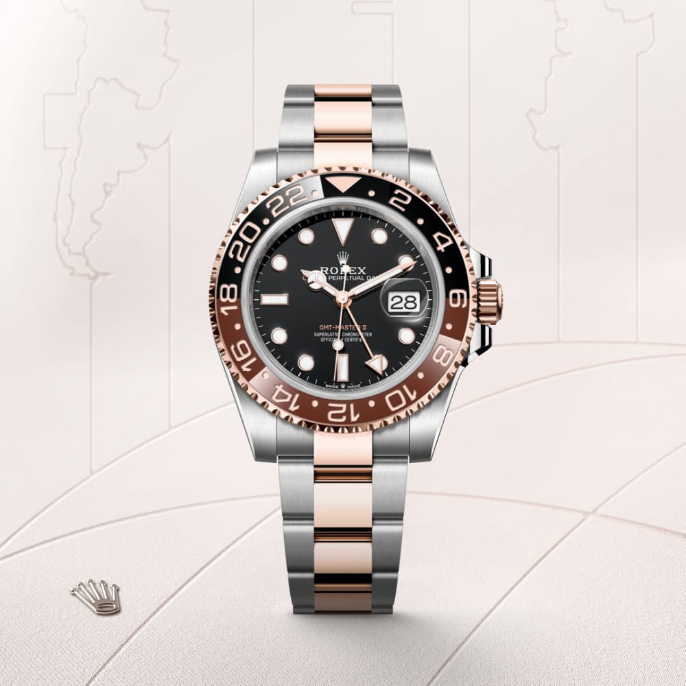 Rolex GMT-Master II in Everose Rolesor, M126711CHNR-0002 - Mallory Jewellers