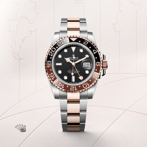 Rolex GMT-Master II in Everose Rolesor, M126711CHNR-0002 - Mallory Jewellers