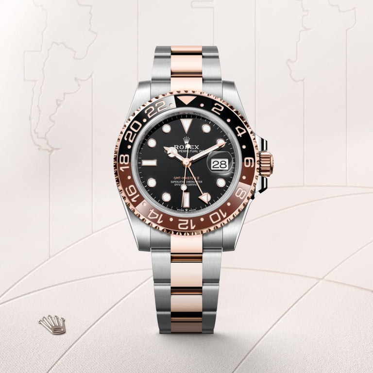 Rolex GMT-Master II in Everose Rolesor, M126711CHNR-0002 - Mallory Jewellers