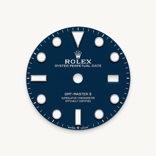 Midnight blue dial