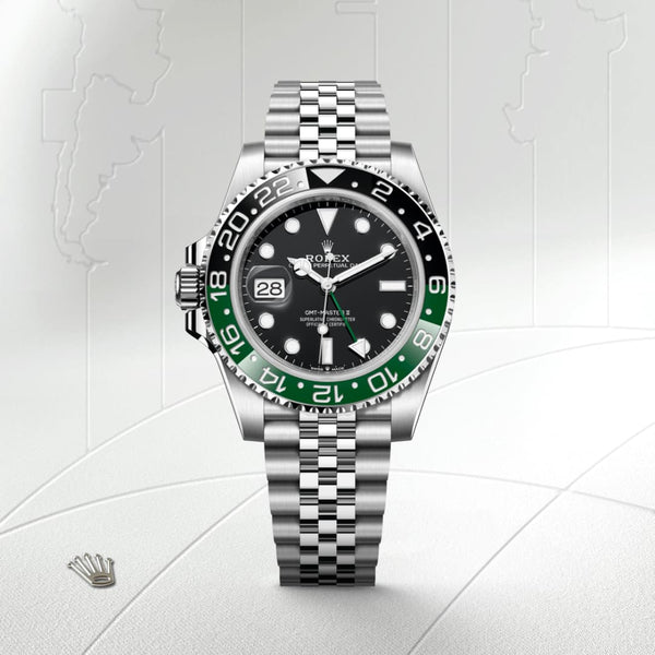 Rolex GMT-Master II in Oystersteel, M126720VTNR-0002 - Mallory Jewellers