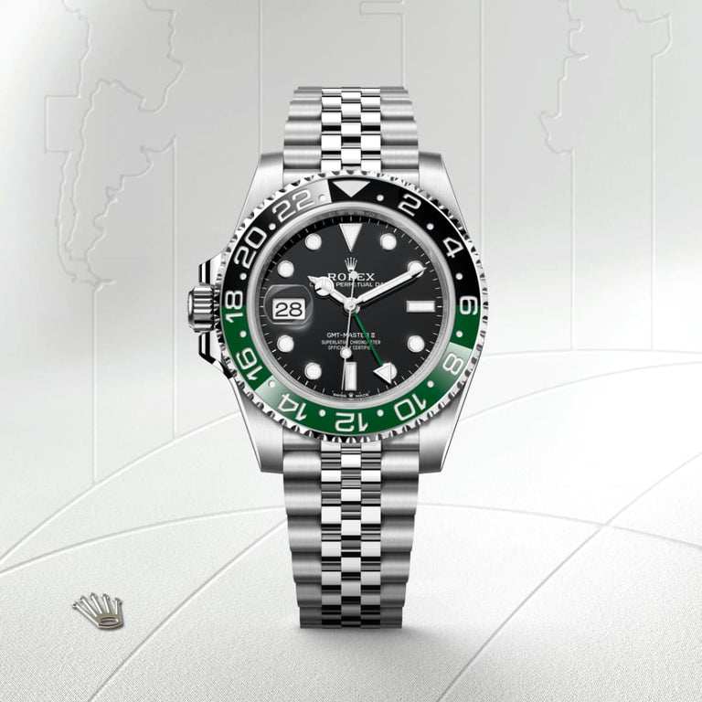 Rolex GMT-Master II in Oystersteel, M126720VTNR-0002 - Mallory Jewellers