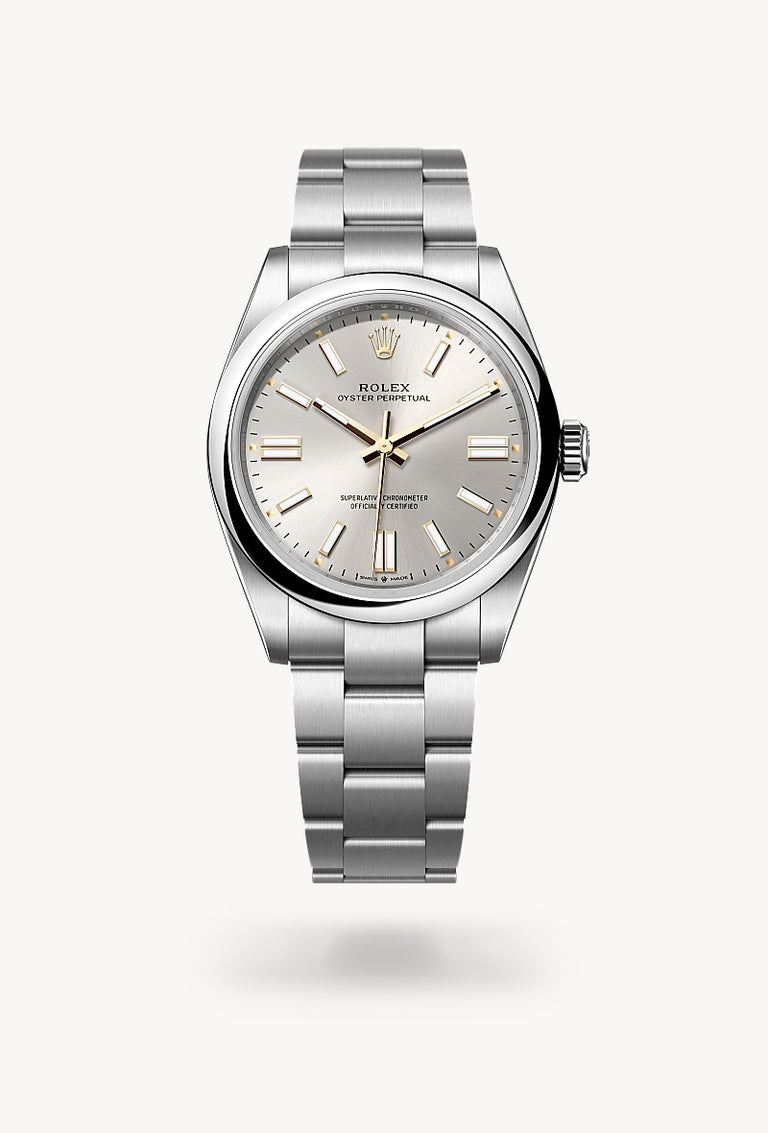 Rolex Oyster Perpetual 41 in Oystersteel, M134300-0001 - Mallory Jewellers
