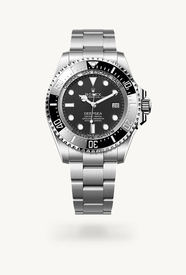 Rolex Deepsea in Oystersteel, M136660-0006 - Mallory Jewellers