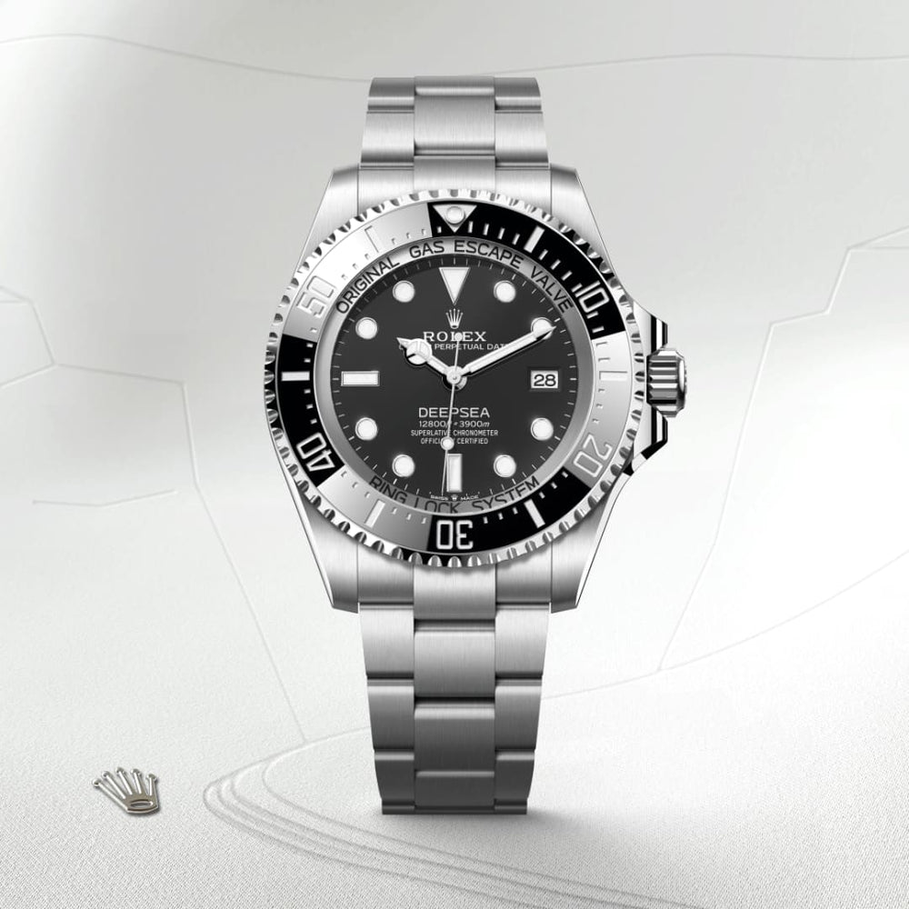 Rolex Deepsea in Oystersteel, M136660-0006 - Mallory Jewellers