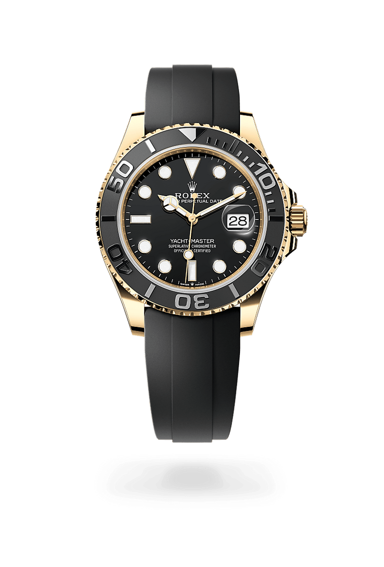 Rolex Yacht-Master 42 in Yellow gold, M226658-0001 - Mallory Jewellers
