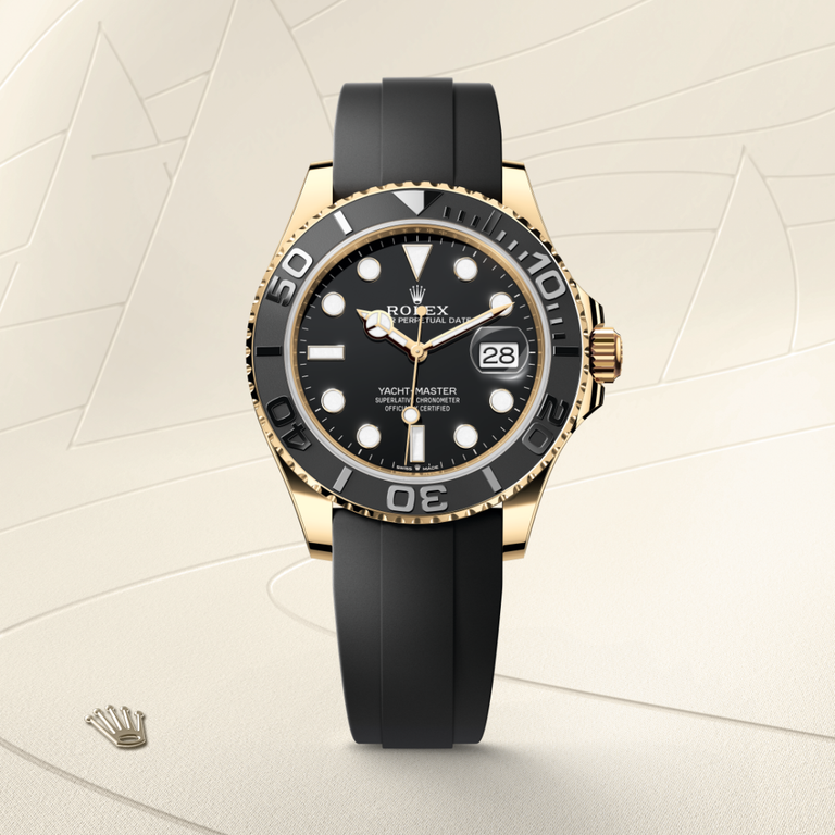 Rolex Yacht-Master 42 in Yellow gold, M226658-0001 - Mallory Jewellers