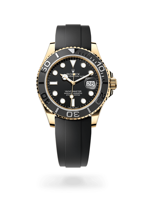 Rolex Yacht-Master in 18 ct yellow gold, M226658-0001 - Mallory Jewellers