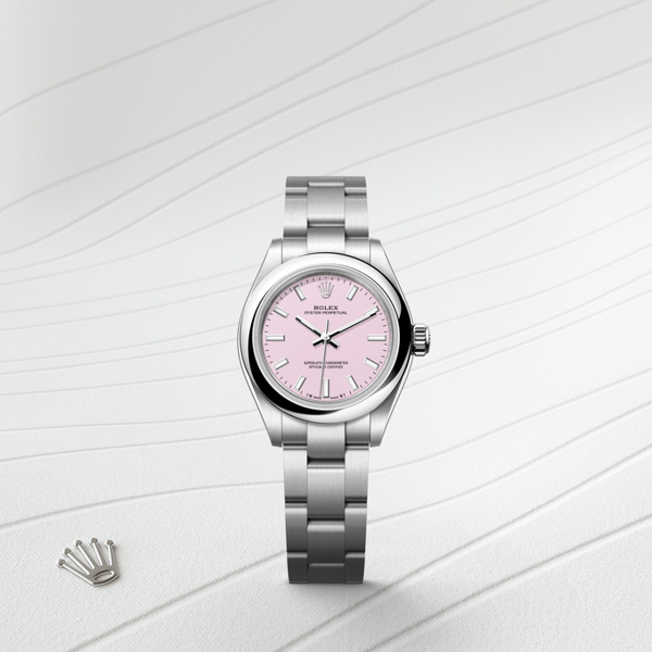 Rolex Oyster Perpetual 28 in Oystersteel, M276200-0009 - Mallory Jewellers