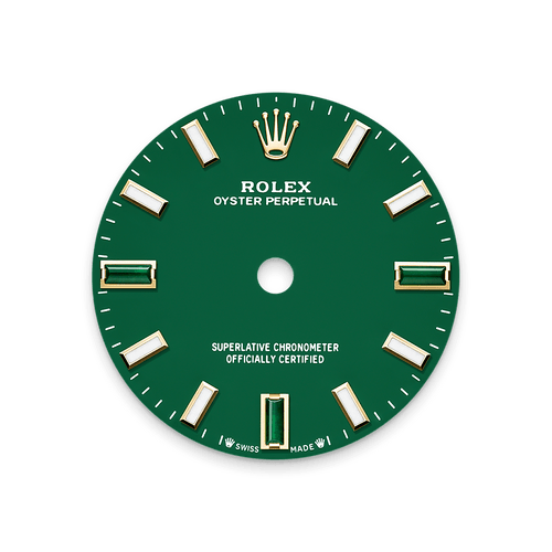 Green stone dial 