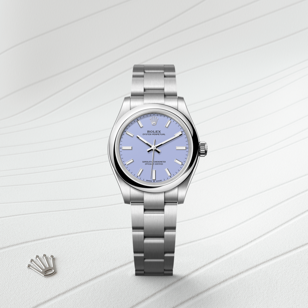 Rolex Oyster Perpetual 31 in Oystersteel, M277200-0014 - Mallory Jewellers