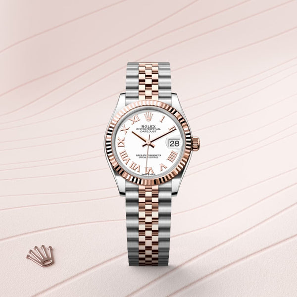Rolex Datejust 31 in Everose Rolesor, M278271-0002 - Mallory Jewellers