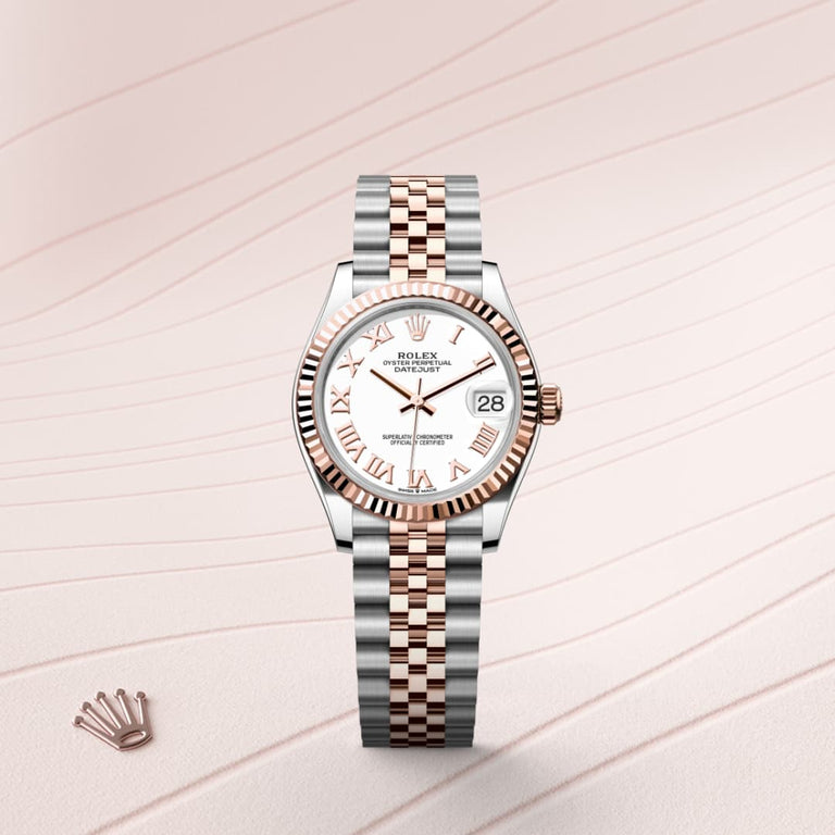 Rolex Datejust 31 in Everose Rolesor, M278271-0002 - Mallory Jewellers