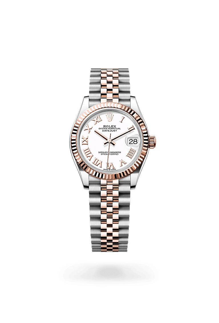 Rolex Datejust in Everose Rolesor, M278271-0002 - Mallory Jewellers