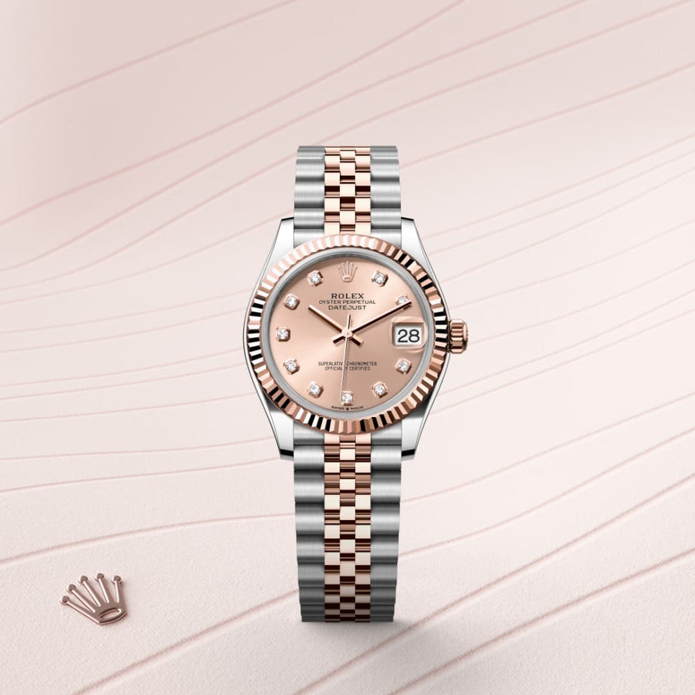 Rolex Datejust 31 in Everose Rolesor, M278271-0024 - Mallory Jewellers