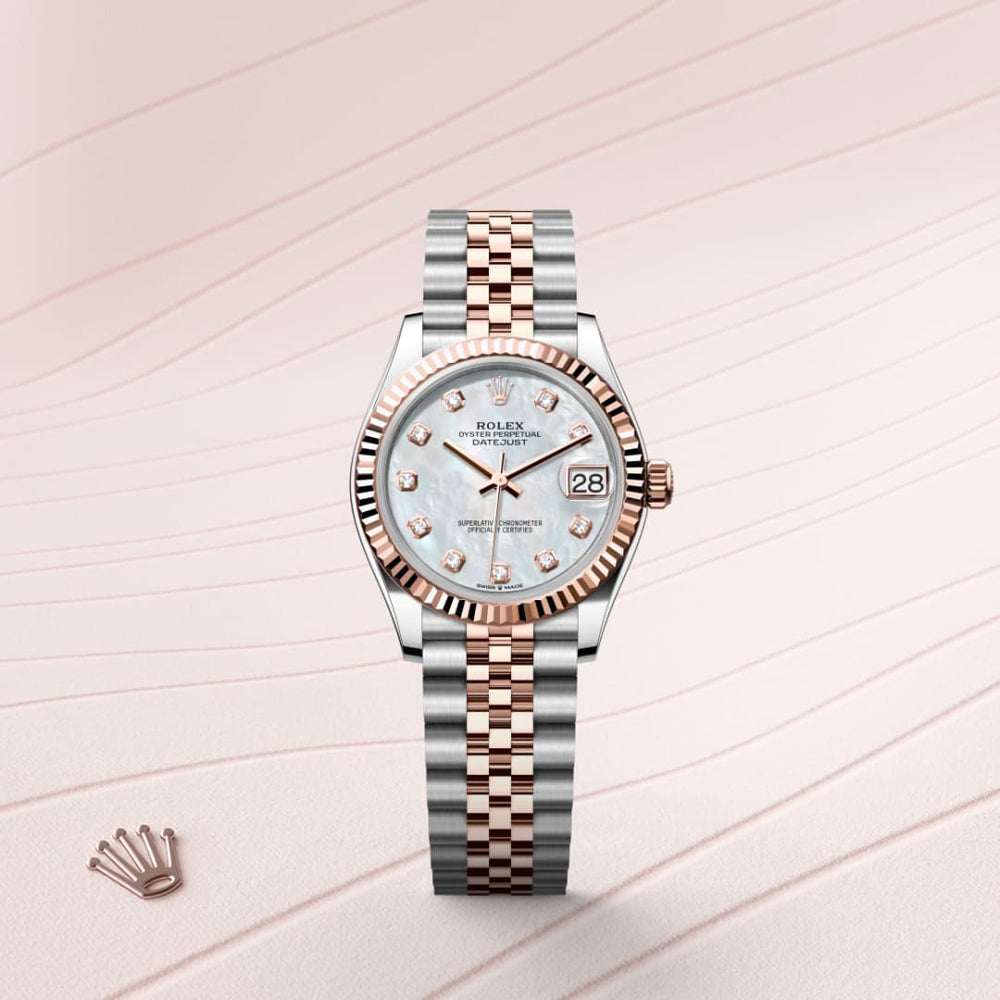 Rolex Datejust 31 in Everose Rolesor, M278271-0026 - Mallory Jewellers