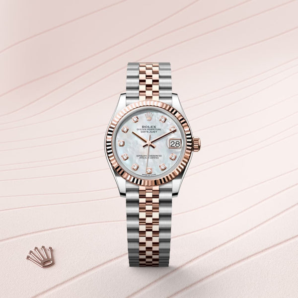 Rolex Datejust 31 in Everose Rolesor, M278271-0026 - Mallory Jewellers