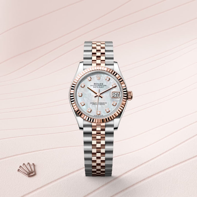 Rolex Datejust 31 in Everose Rolesor, M278271-0026 - Mallory Jewellers
