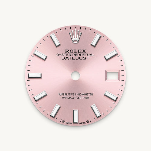 Pink dial