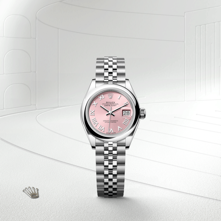 Rolex Lady-Datejust in Oystersteel, M279160-0013 - Mallory Jewellers