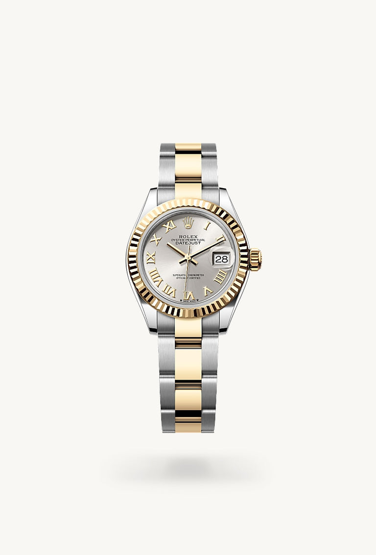 Rolex Lady-Datejust in Oystersteel and yellow gold, M279173-0006 - Mallory Jewellers