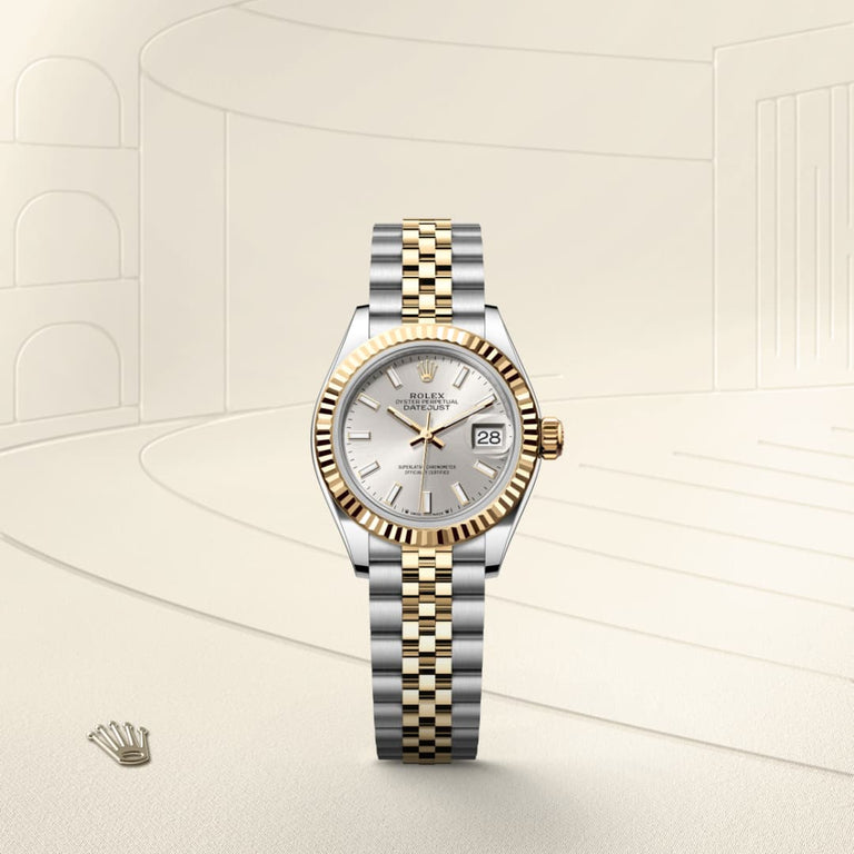 Rolex Lady-Datejust in Oystersteel and yellow gold, M279173-0019 - Mallory Jewellers