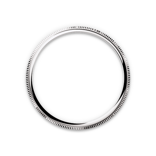 Domed and fluted bezel