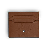 Montblanc Sartorial Brown Leather Six Credit Card Wallet