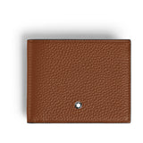 Montblanc Grain Brown Leather Eight Credit Card Wallet