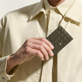 Montblanc Extreme 3.0 Khaki Leather Five Credit Card Wallet