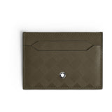 Montblanc Extreme 3.0 Khaki Leather Five Credit Card Wallet