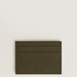 Montblanc Sartorial Khaki Leather Five Credit Card Wallet