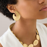 Marco Bicego Lunaria Diamonds 18ct Yellow Gold Earrings