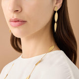 Marco Bicego Lunaria Twist 18ct Yellow Gold Drop Earrings