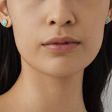 Marco Bicego Jaipur 18ct Yellow Gold Turquoise Stud Earrings
