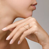 Pomellato Fantina 18ct Rose Gold Ring