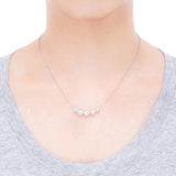 Mikimoto Pearls In Motion 18ct White Gold Akoya Cultured Pearl Necklace