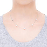 Mikimoto Pearls In Motion 18ct White Gold Akoya Cultured Pearl Necklace