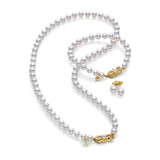 Classic 18ct Yellow Gold Earrings, Bracelet and Necklace Set