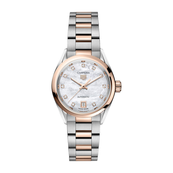 TAG Heuer Carrera 18ct Rose Gold and Steel