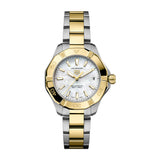 TAG Heuer Aquaracer Professional 200 Solargraph Steel and Yellow Gold Plated