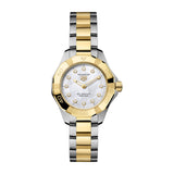 TAG Heuer Aquaracer Solargraph Steel and Yellow Gold Plated