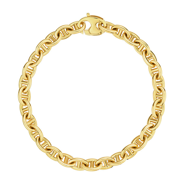18ct Yellow Gold Chain Link Bracelet