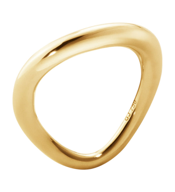 Georg Jensen Offspring 18ct Yellow Gold Ring