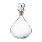 Georg Jensen Sky Stainless Steel and Glass Decanter