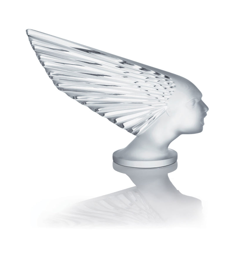 Lalique Victoire Clear Crystal Paperweight