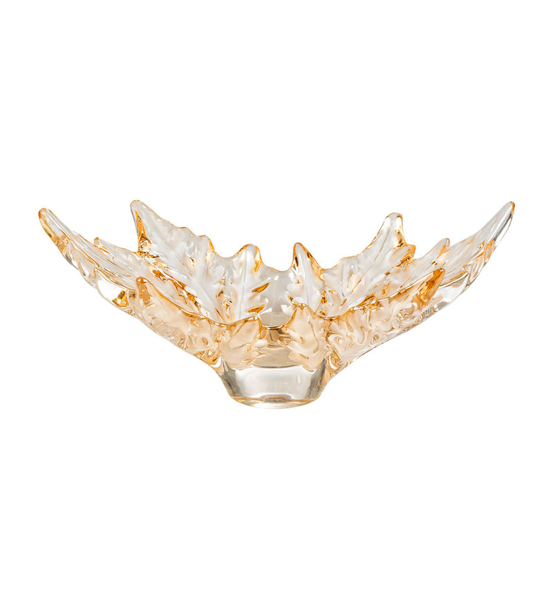 Lalique Champs-Elysees Gold Luster Small Bowl