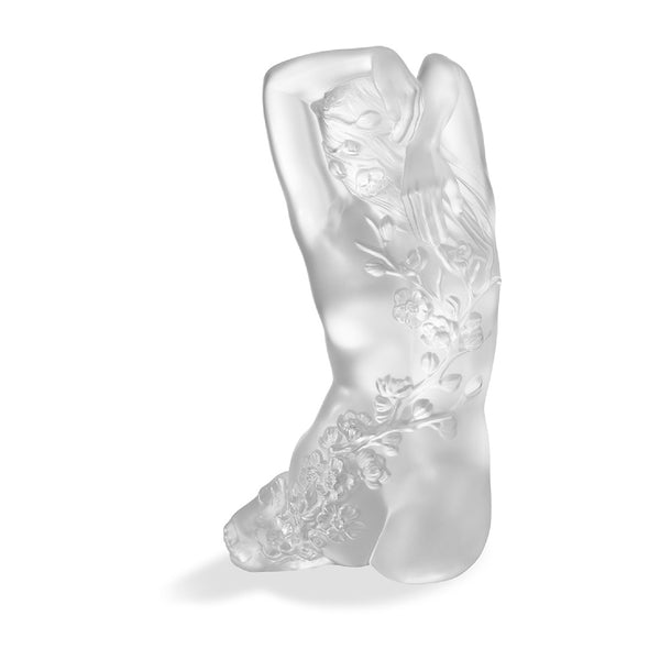 Lalique Flora Nude Clear Crystal Small Sculpture