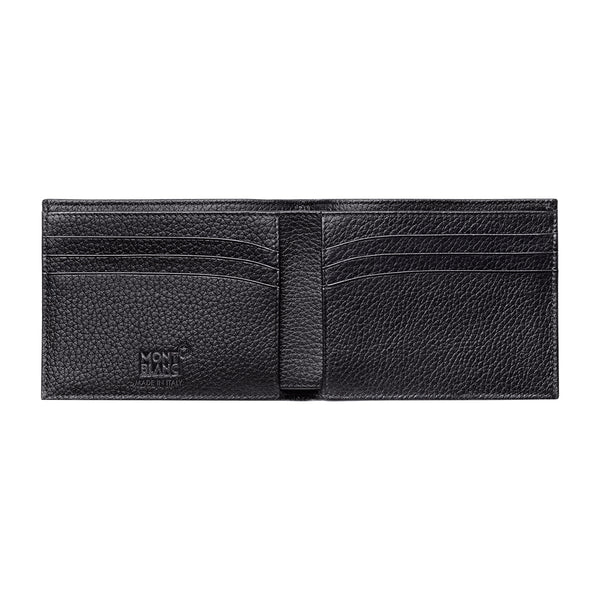 Montblanc Meisterstück Soft Grain Black Leather Six Credit Card Wallet