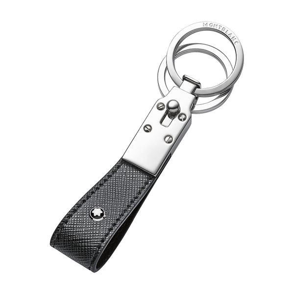 Montblanc Sartorial Black Leather Key Ring